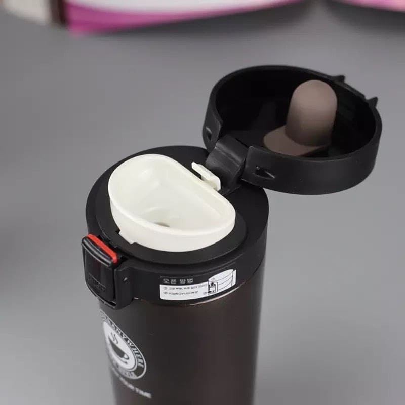 380ml Double Stainless Steel Coffee Mug, Travel Coffee Mug, Steel Thermos Tumbler Cups, Vacuum Flask thermo Water Bottle, Insulated Water Bottle, Double Thickened Coffee Mug 380ml Double Stainless Steel Coffee Mug, Travel Coffee Mug, Steel Thermos Tumbler Cups, Vacuum Flask thermo Water Bottle, Insulated Water Bottle, Double Thickened Coffee Mug